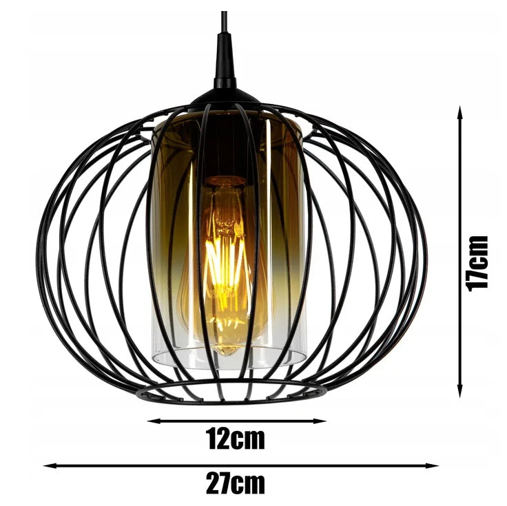 Hanglamp Industrieel Gold Fade