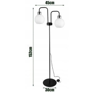 Vloerlamp 2-Lamps ‘White’ Collectie