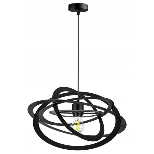 Hanglamp – 1 lamps – Zwart – ‘Cirkel’