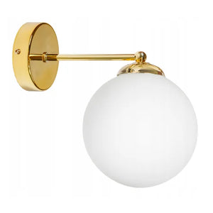 Wandlamp Industrieel Golden white