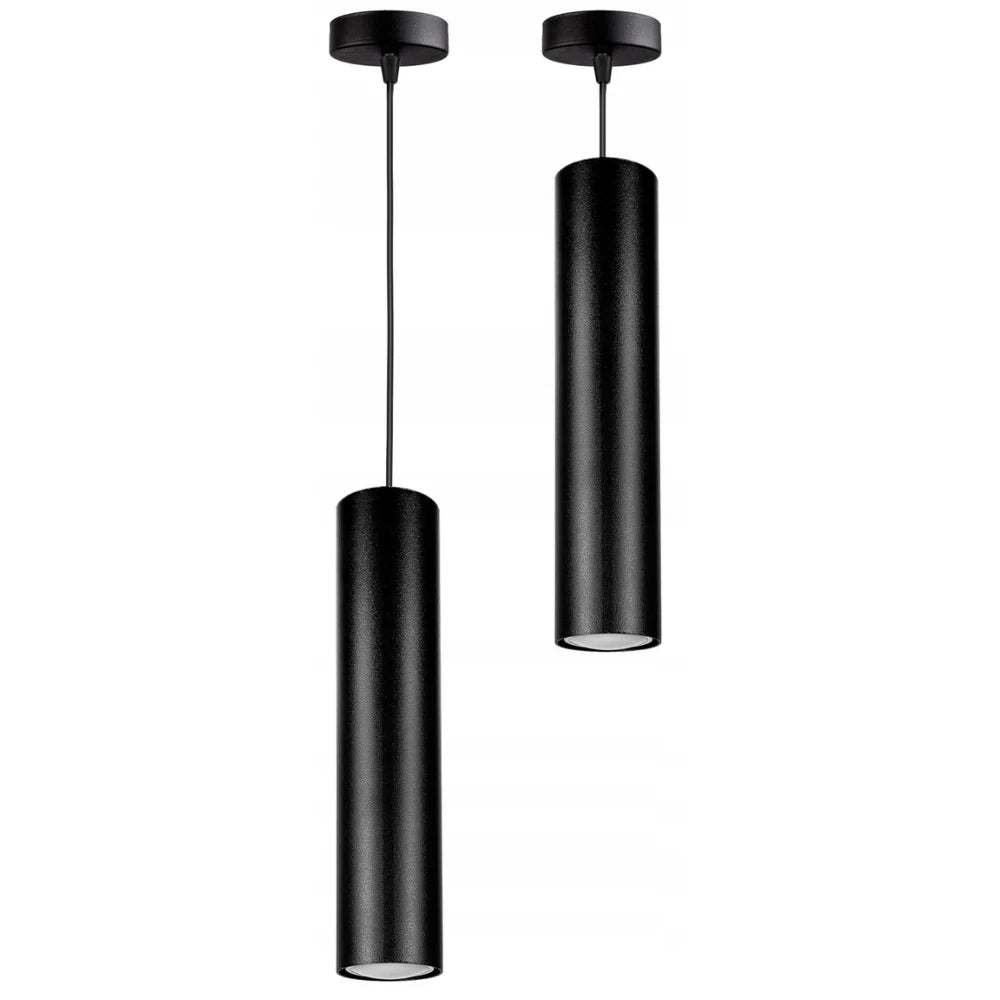 Hanglamp zwart industrieel 1-lamps ‘Ironglow’