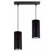 Hanglamp Zwart 2-Lamps Woonkamer