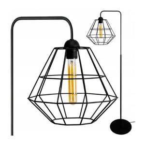 Vloerlamp Industrieel ‘Floorcage’