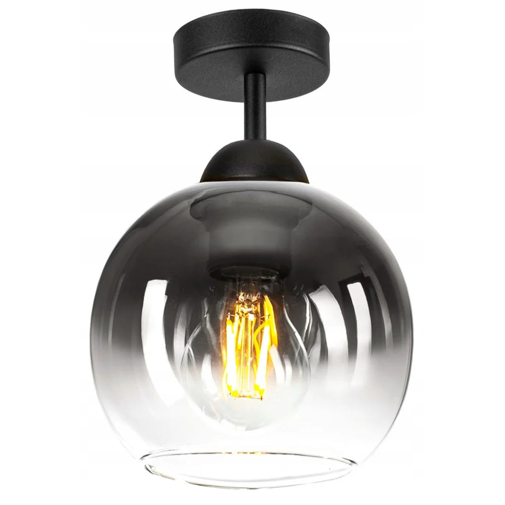 Plafondlamp Industrieel Fade Glas