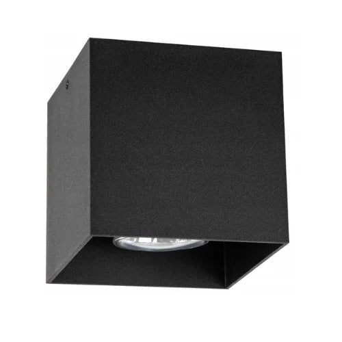 Wandlamp Downlicht ‘Black square’