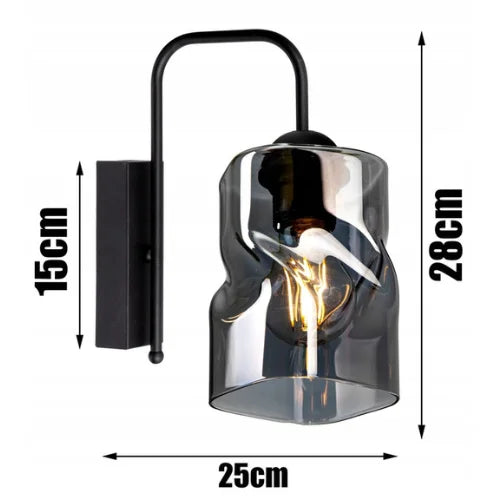 Wandlamp Industrieele boog ‘Twistlux’