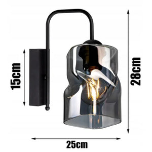 Wandlamp Industrieele boog ‘Twistlux’