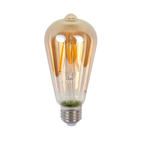 Led ST64 E27 6W 2700K Honey