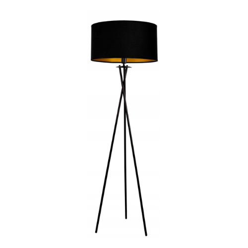 Vloerlamp - Modern/industrieel 'Golden chique'