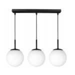 Hanglamp -3-lichts - Zwart/Wit ‘Stellar'