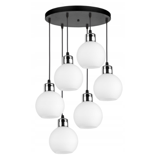 Hanglamp 6-Lamps ‘White’